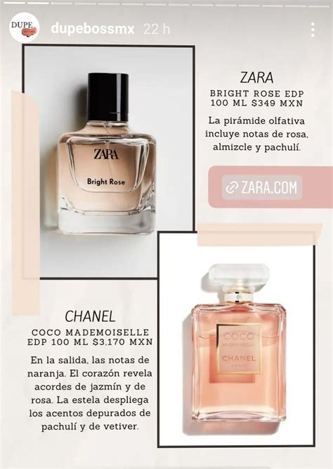 dupe perfume coco mademoiselle|coco mademoiselle dupe zara.